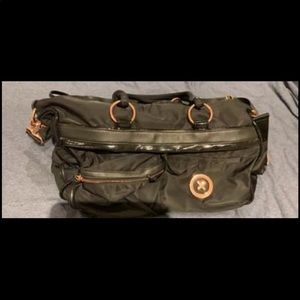 Mimco black baby bag ..